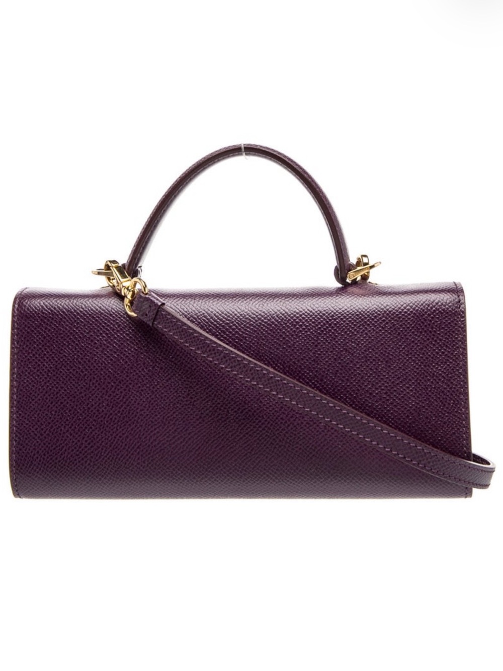 Salvatore Ferragamo Purple Vara Bow Bag - Picture 2 of 7